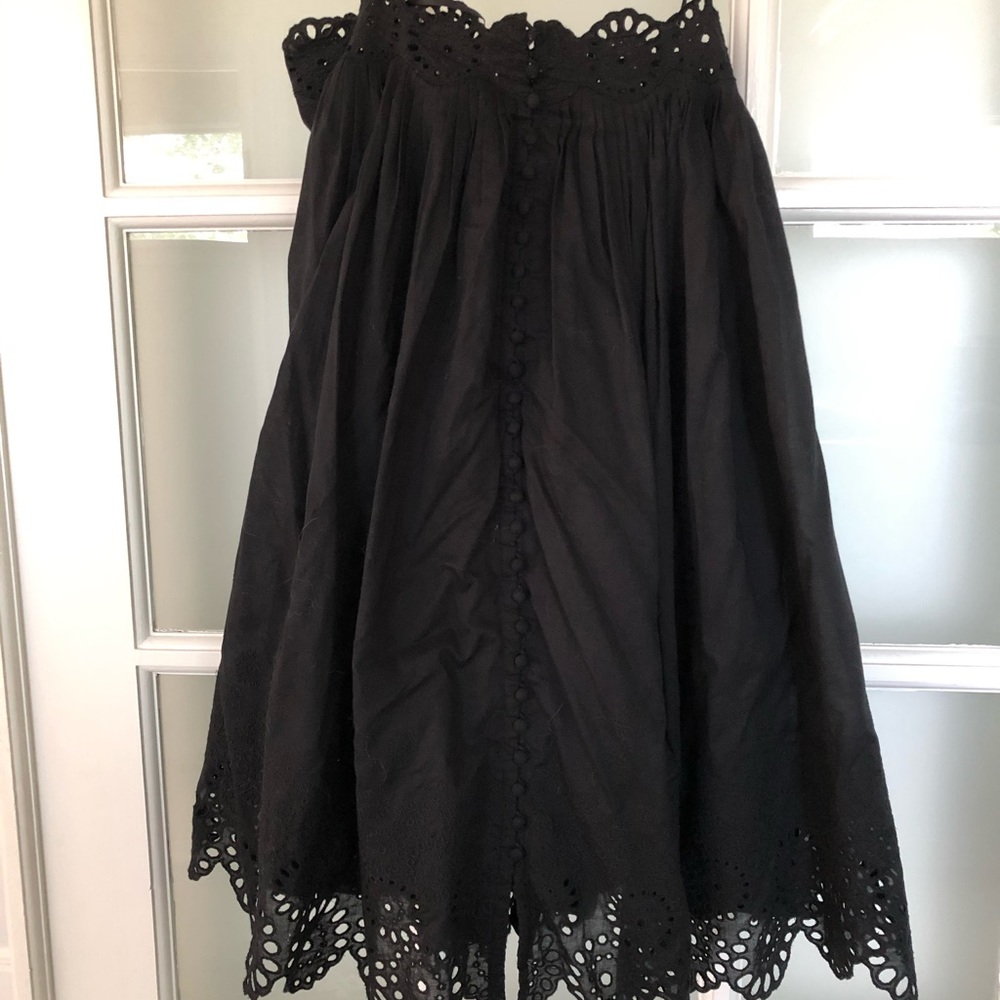 Catherine Malandrino Eyelet babydoll dress